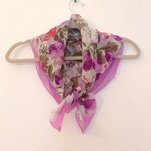 Italian Floral Scarf